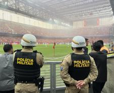 A atuação da PMPR teve início ainda nas primeiras horas da manhã, com reforço no policiamento desde as 8h até as 22H
