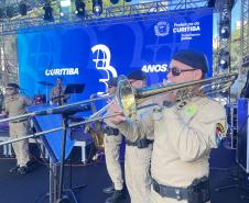 A participação reforça o papel da Polícia Militar do Paraná (PMPR) para além da segurança pública, atuando também como agente de integração social e cultural