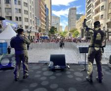 A participação reforça o papel da Polícia Militar do Paraná (PMPR) para além da segurança pública, atuando também como agente de integração social e cultural