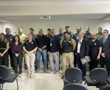 Forças de segurança em Foz do Iguaçu 