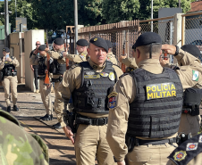 Forças de segurança em Umuarama 