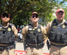 PMPR reforça segurança no maior evento de triathlon do Paraná - 37º Sesc Triathlon Caiobá