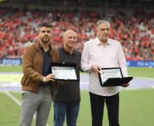 A atuação da PMPR teve início ainda nas primeiras horas da manhã, com reforço no policiamento desde as 8h até as 22H