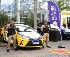 PMPR e Forças de Segurança Intensificam Ações de Proteção à Mulher durante evento da SESP no Shopping Estação