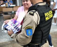 PMPR e Forças de Segurança Intensificam Ações de Proteção à Mulher durante evento da SESP no Shopping Estação
