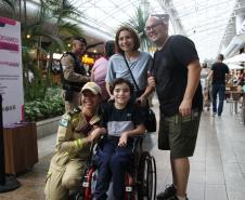 PMPR e Forças de Segurança Intensificam Ações de Proteção à Mulher durante evento da SESP no Shopping Estação