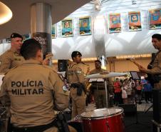 PMPR e Forças de Segurança Intensificam Ações de Proteção à Mulher durante evento da SESP no Shopping Estação