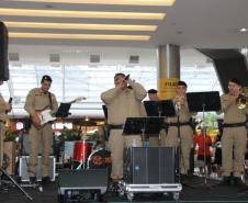 PMPR e Forças de Segurança Intensificam Ações de Proteção à Mulher durante evento da SESP no Shopping Estação