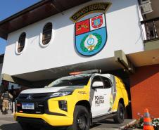 A PMPR inaugura nova sede do 7° Comando Regional de Polícia Militar