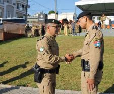 A PMPR inaugura nova sede do 7° Comando Regional de Polícia Militar