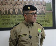 A PMPR inaugura nova sede do 7° Comando Regional de Polícia Militar