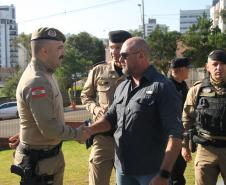 A PMPR inaugura nova sede do 7° Comando Regional de Polícia Militar
