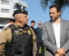 A PMPR inaugura nova sede do 7° Comando Regional de Polícia Militar