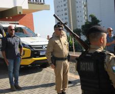 A PMPR inaugura nova sede do 7° Comando Regional de Polícia Militar