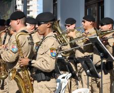 A PMPR inaugura nova sede do 7° Comando Regional de Polícia Militar