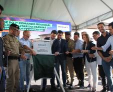A PMPR inaugura nova sede do 7° Comando Regional de Polícia Militar