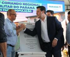 A PMPR inaugura nova sede do 7° Comando Regional de Polícia Militar