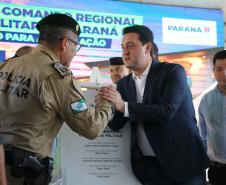A PMPR inaugura nova sede do 7° Comando Regional de Polícia Militar