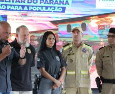 A PMPR inaugura nova sede do 7° Comando Regional de Polícia Militar