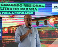 A PMPR inaugura nova sede do 7° Comando Regional de Polícia Militar
