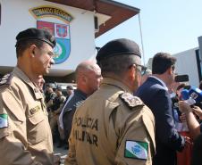 A PMPR inaugura nova sede do 7° Comando Regional de Polícia Militar