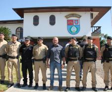 A PMPR inaugura nova sede do 7° Comando Regional de Polícia Militar