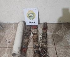 PMPR prende seis pessoas em Pinhão e apreende 92,6 kg de dourado, embarcações e arma de fogo em área proibida