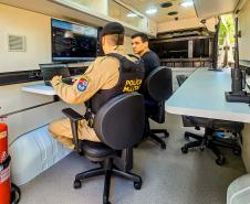 PMPR recebe módulo móvel de policiamento e drone para reforçar segurança na região de Foz do Iguaçu