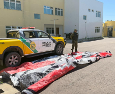 PMPR detém três homens e apreende balão próximo ao Aeroporto Afonso Pena