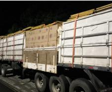 PMPR apreende carga de cigarros contrabandeados em Pato Branco