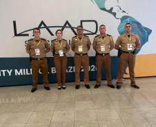 PMPR REFORÇA BUSCA POR INOVAÇÃO E ATUAÇÃO ESTRATÉGICA EM SEGURANÇA PÚBLICA DURANTE A LAAD SECURITY & MILIPOL BRAZIL 2026