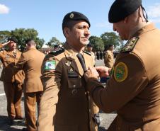 PMPR homenageia Tiradentes e entrega medalhas a autoridades e policiais do Estado