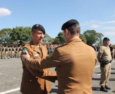 PMPR homenageia Tiradentes e entrega medalhas a autoridades e policiais do Estado