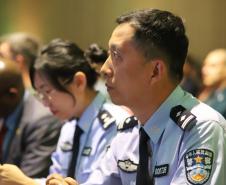 O evento reúne mais de 100 delegações, representando 23 países e 23 estados brasileiros