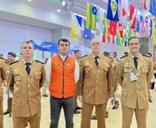 O evento reúne mais de 100 delegações, representando 23 países e 23 estados brasileiros