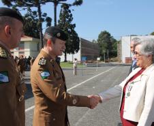 PMPR homenageia Tiradentes e entrega medalhas a autoridades e policiais do Estado
