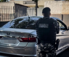 PMPR prende homem com veículo furtado e adulterado em Maringá