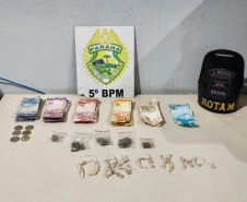 PMPR prende três pessoas por tráfico de drogas em Londrina