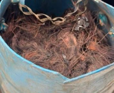 PMPR prende três homens por furto de fios e adulteração de veículo em Lerroville