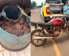 PMPR prende três homens por furto de fios e adulteração de veículo em Lerroville