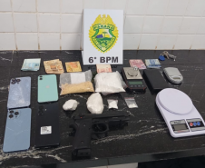 PMPR prende três pessoas por tráfico e associação para o tráfico em Cascavel