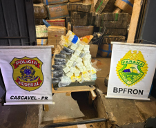 PMPR apreende 43 quilos de cocaína durante ação integrada em Cascavel