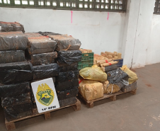 PMPR apreende mais de 880 quilos de maconha em Foz do Iguaçu