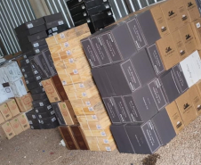 PMPR apreende mais de R$ 1,1 milhão em mercadorias contrabandeadas em Barracão