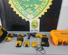 PMPR prende homem por furto qualificado e recupera ferramentas em Curitiba