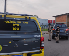 PMPR cumpre mandados de prisão e detém suspeito em Castro
