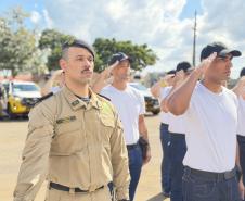 A Polícia Militar do Paraná (PMPR) realizou, na tarde desta quarta-feira (27), a solenidade de entrega de comando do 15º Batalhão de Polícia Militar (15º BPM)