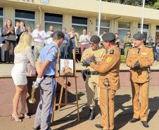 A Polícia Militar do Paraná (PMPR) realizou, na tarde desta quarta-feira (27), a solenidade de entrega de comando do 15º Batalhão de Polícia Militar (15º BPM)