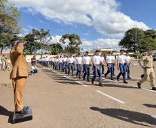 A Polícia Militar do Paraná (PMPR) realizou, na tarde desta quarta-feira (27), a solenidade de entrega de comando do 15º Batalhão de Polícia Militar (15º BPM)