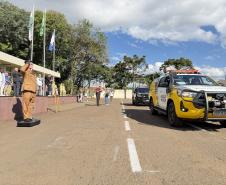 A Polícia Militar do Paraná (PMPR) realizou, na tarde desta quarta-feira (27), a solenidade de entrega de comando do 15º Batalhão de Polícia Militar (15º BPM)
